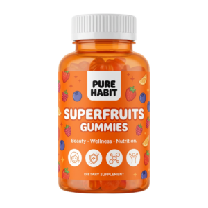 Superfruits Beauty Gummies by Purehabit for skin, hair, and beauty support