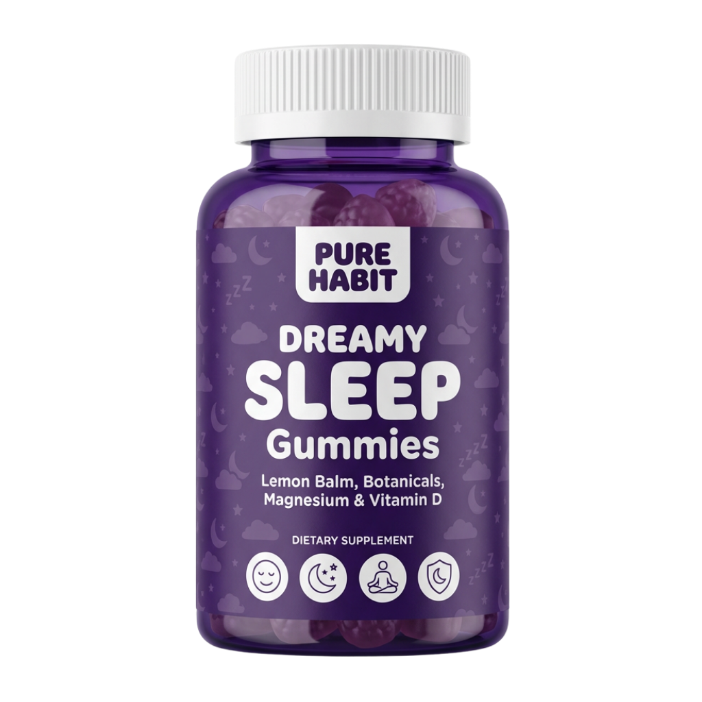 Purehabit Dreamy Sleep Gummies natural sleep support supplement
